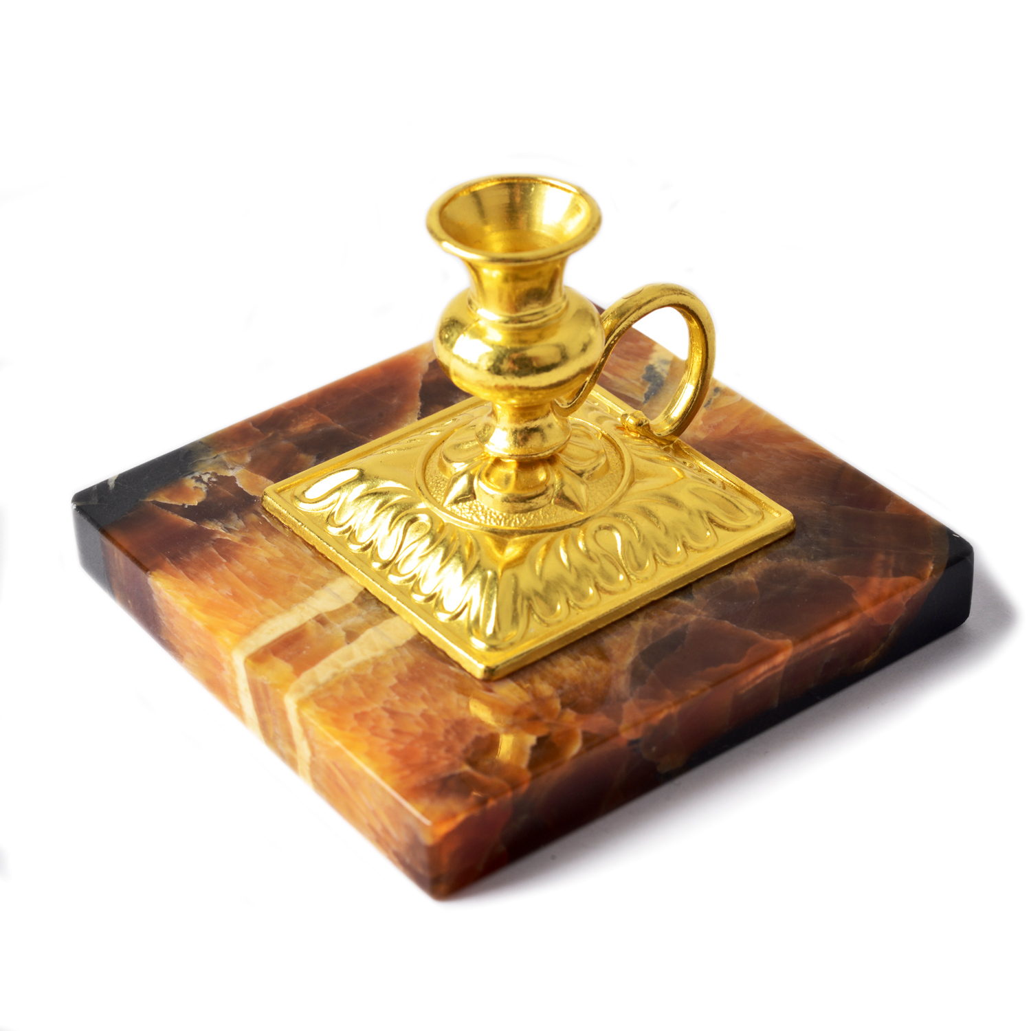Подсвечник из камня Симбирцит (нмпт)