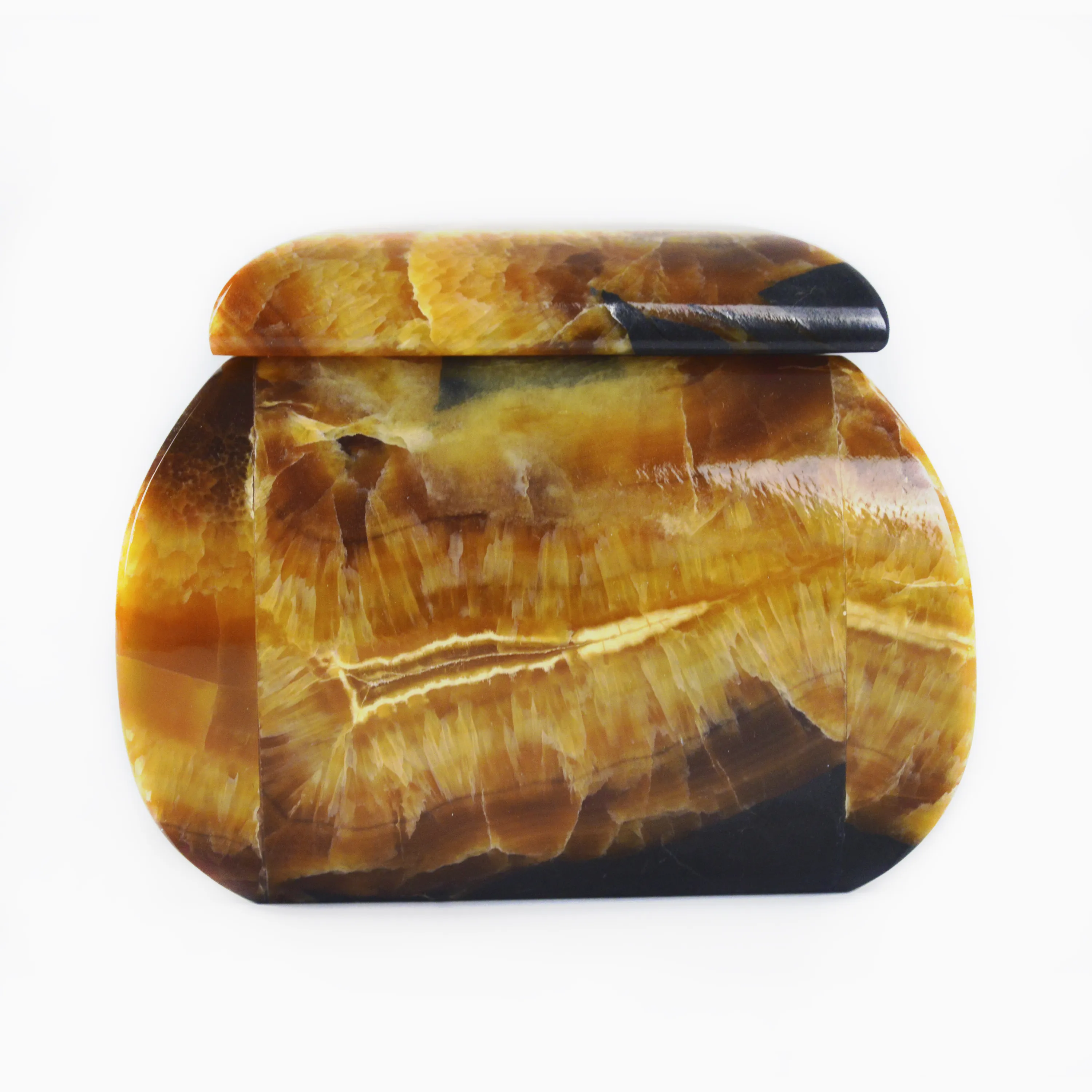 Шкатулка из камня Симбирцит (нмпт)