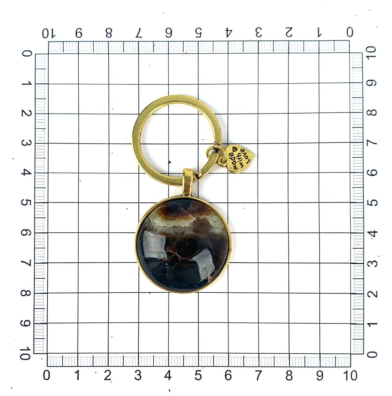 Брелок из камня Симбирцит (нмпт)