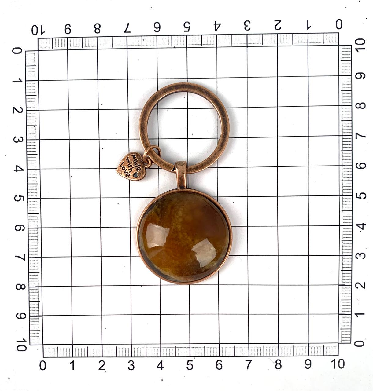 Брелок из камня Симбирцит (нмпт)
