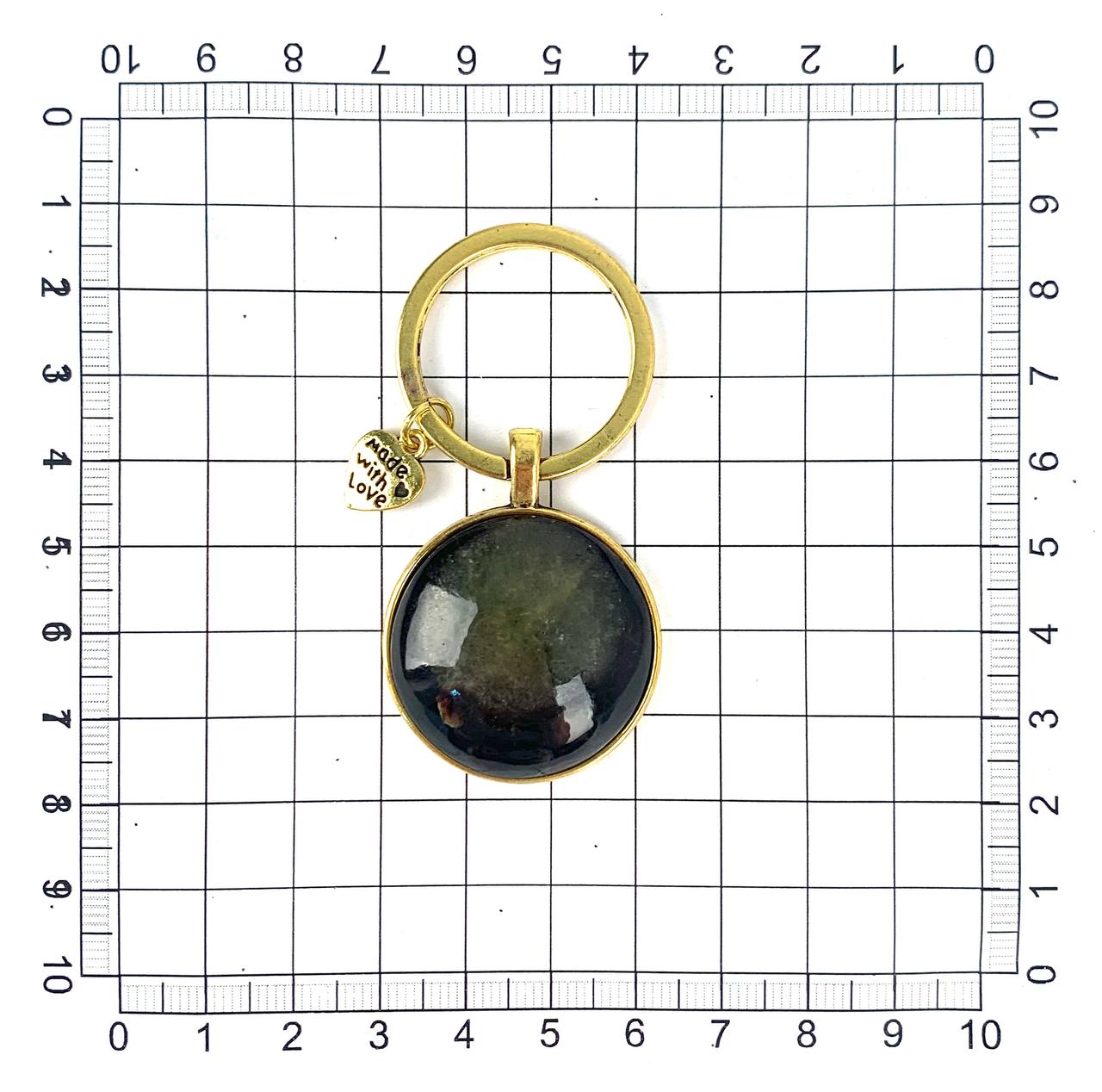 Брелок из камня Симбирцит (нмпт)