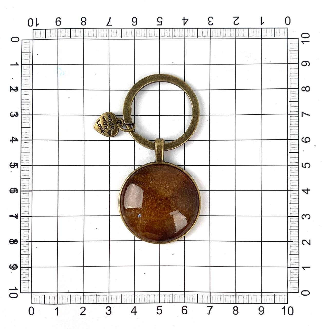 Брелок из камня Симбирцит (нмпт)