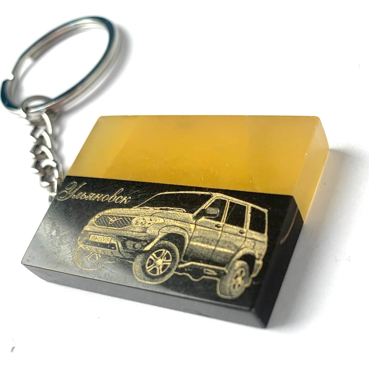 Брелок из камня Симбирцит (нмпт)
