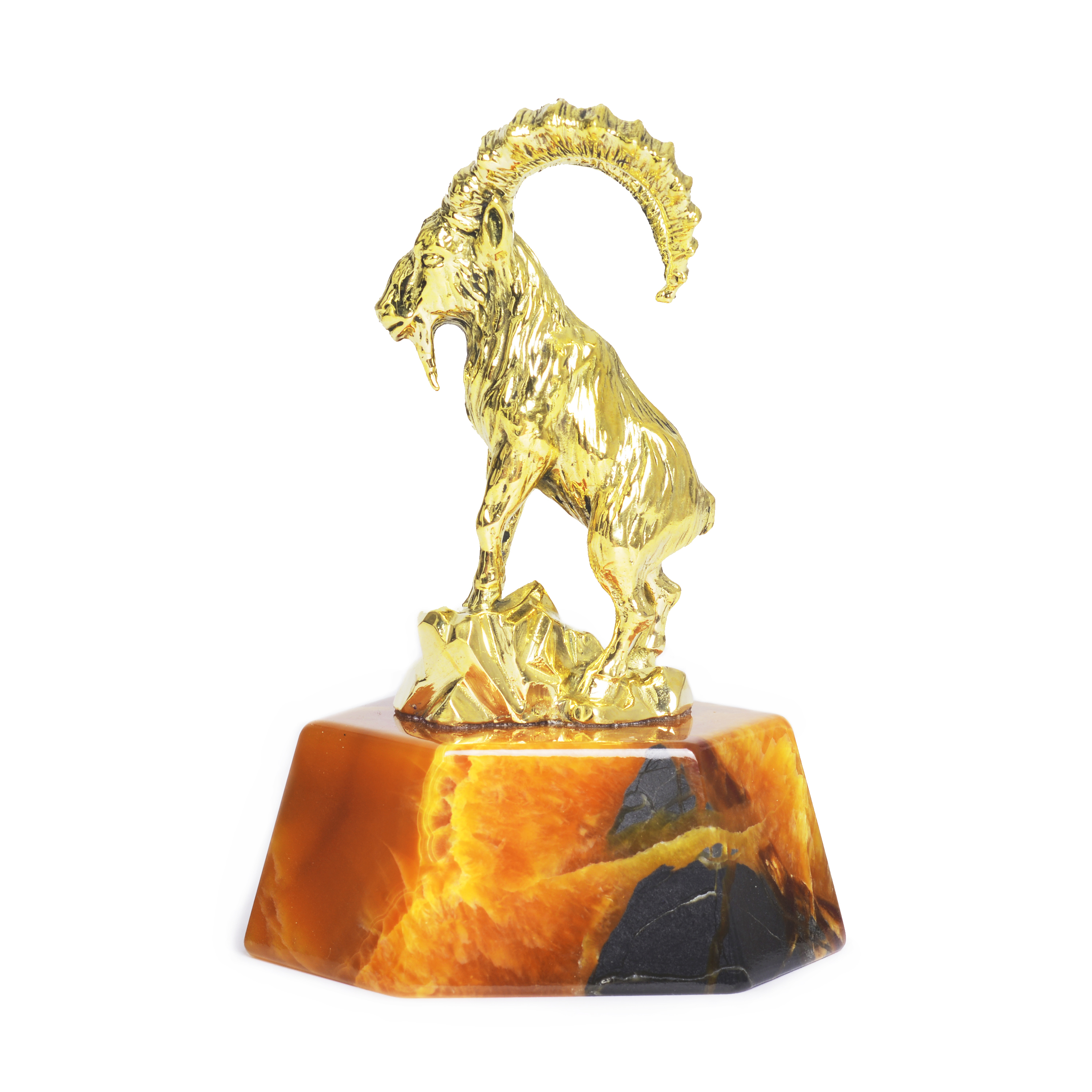 Козел литьё на камне Симбирцит (нмпт) многогранник
