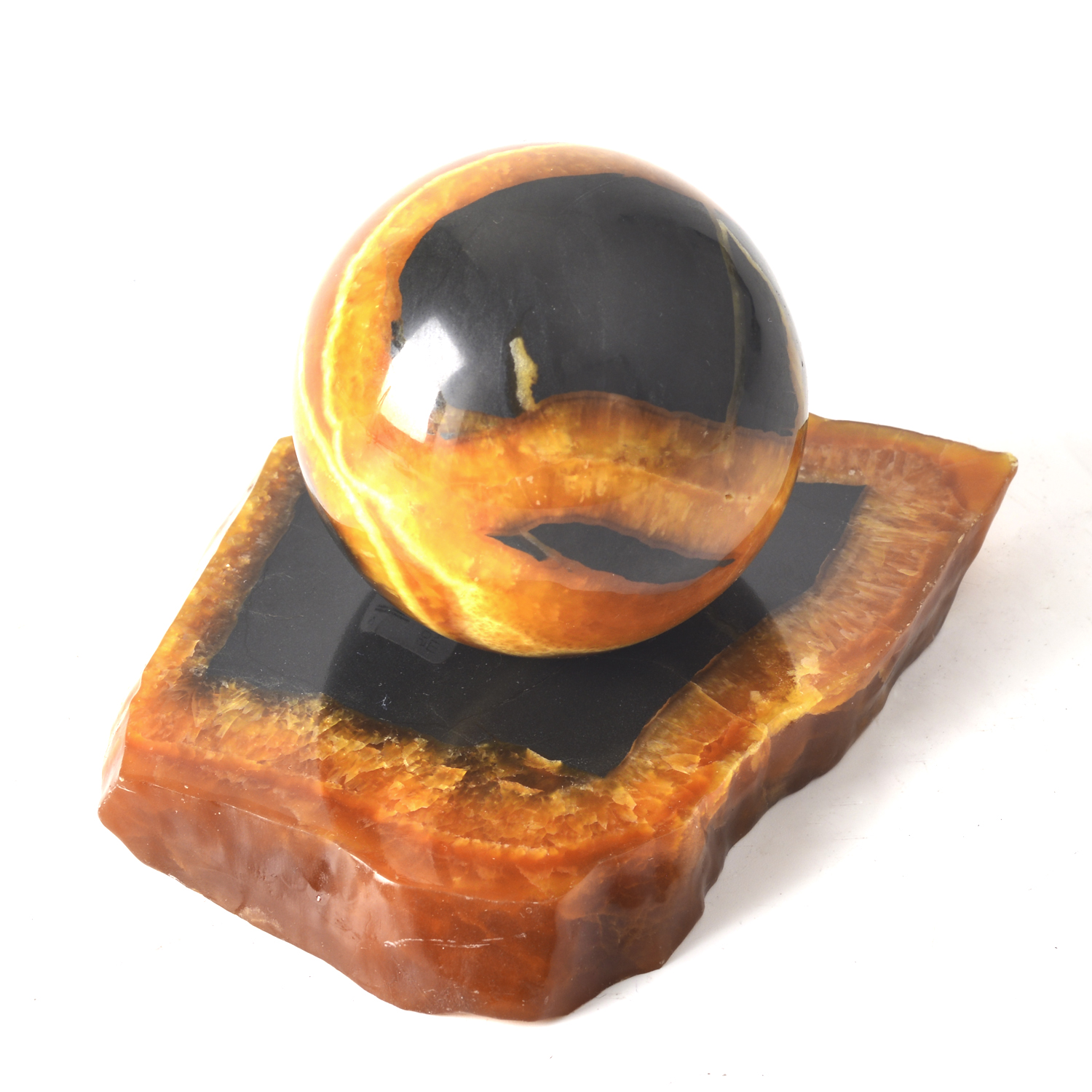 Шар из камня Симбирцит (нмпт) Ш 01